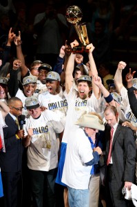 Dallas Mavericks Championship celebration